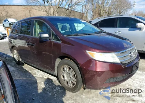 2012 Honda Odyssey Lx from USA, damaged, VIN 5FNRL5H21CB037596